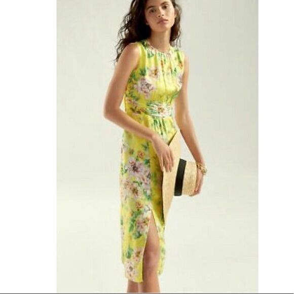 Anthropologie Sparrow Silky Midi Dress - Picture 1 of 5